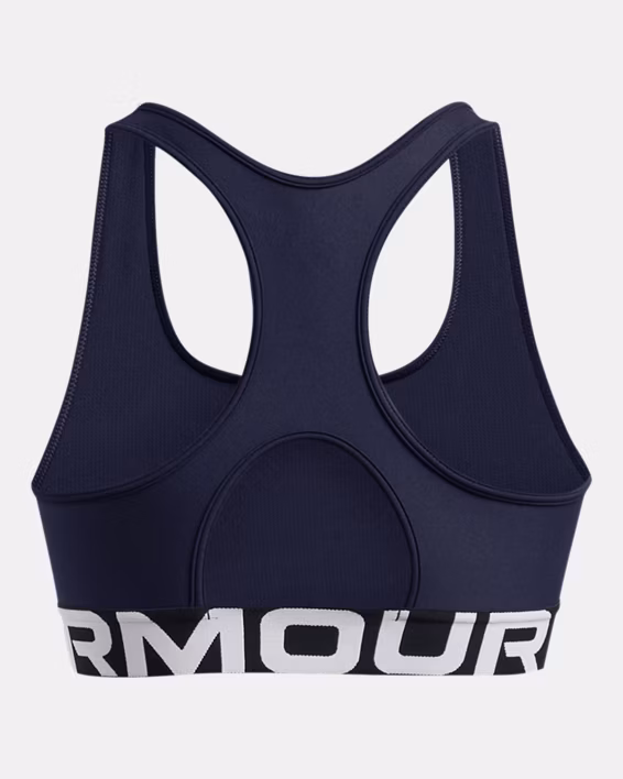 HeatGear® Armour Mid Branded Women's Sports Bra