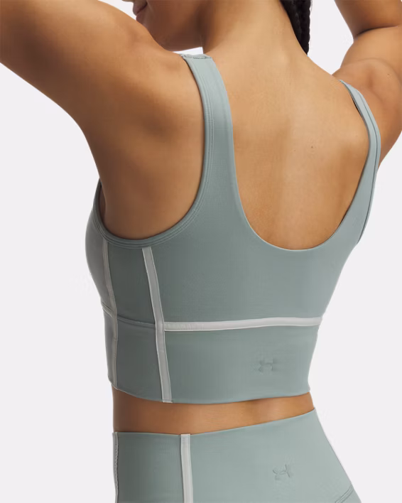 UA Meridian Piped Women's Crop Tank