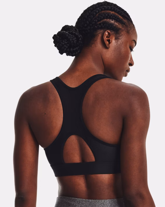 HeatGear® Mid Padless Women's Sports Bra