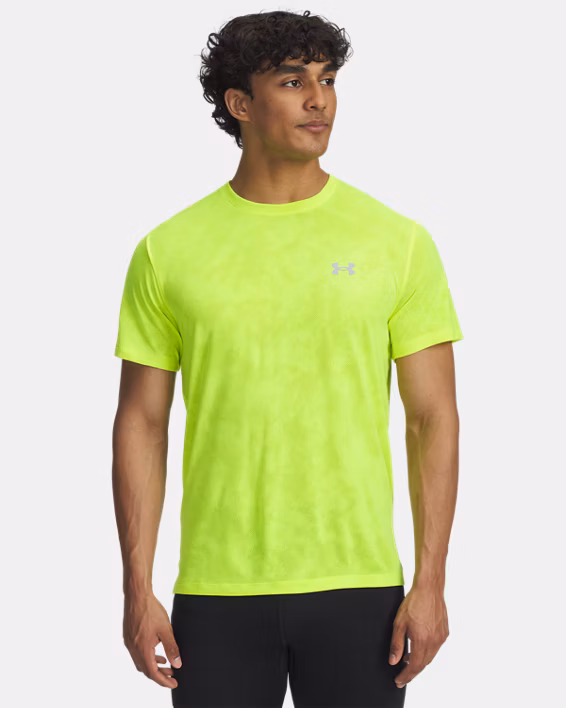 UA Launch Camo Men's Short Sleeve