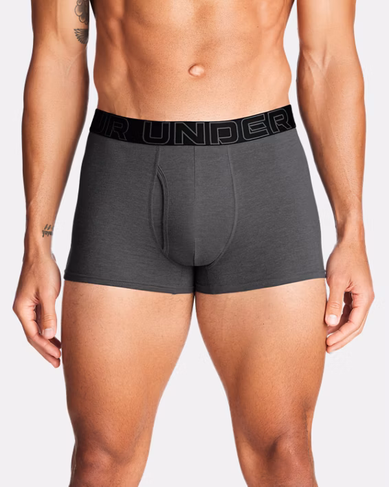 UA Performance Cotton Men's 8 cm 3-Pack Boxerjock®