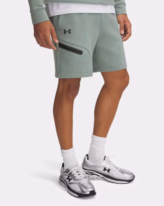 UA Unstoppable Fleece Men's 18 cm Shorts