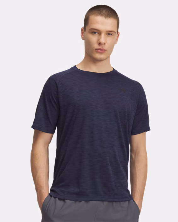 UA Tech™ Textured Men's Short Sleeve