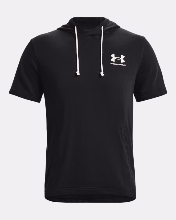 UA Rival Terry Men's Short Sleeve Hoodie