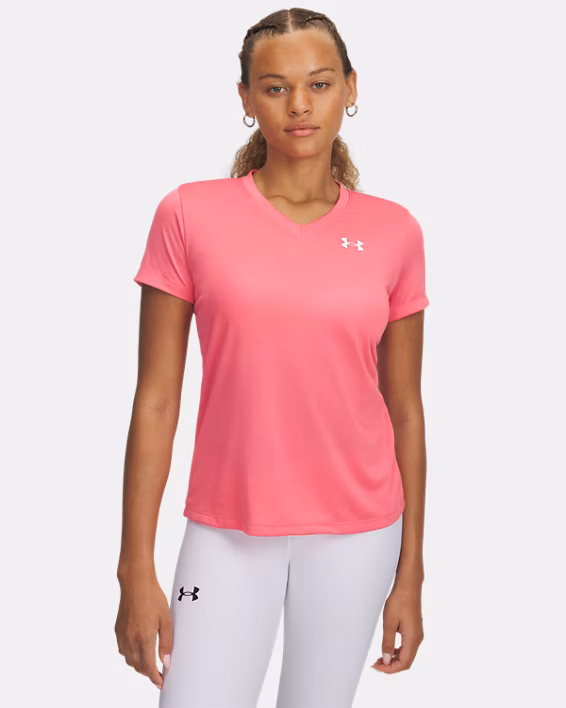 UA Tech™ Women's V-Neck Short Sleeve