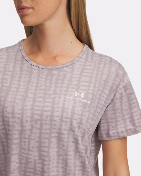 UA Vanish Energy 2.0 Printed Women's Short Sleeve