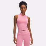 UA Vanish Seamless Washed Women's Sleeveless Zip