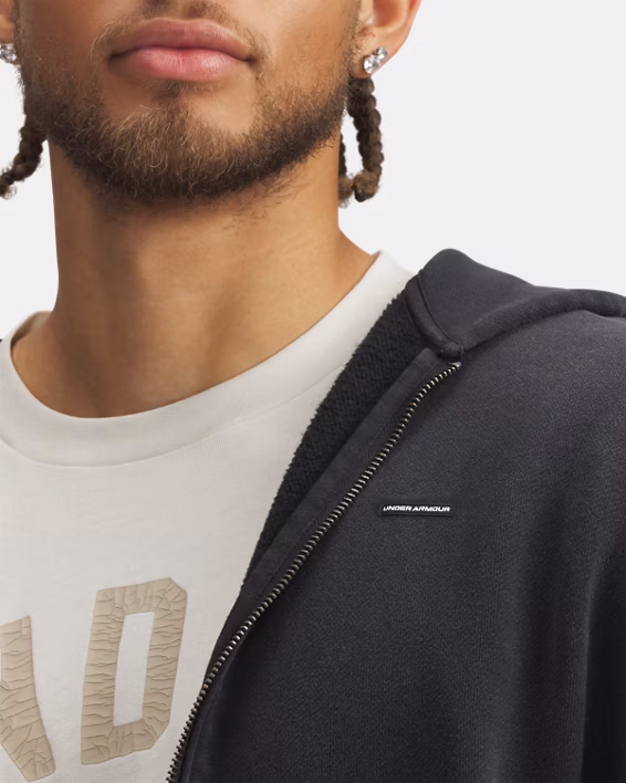 UA Icon Heavyweight Fleece Wash Men's Full-Zip