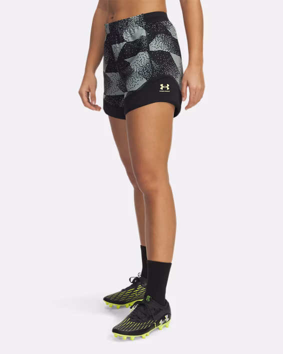 UA Challenger Pro Printed Women's 10 cm Shorts