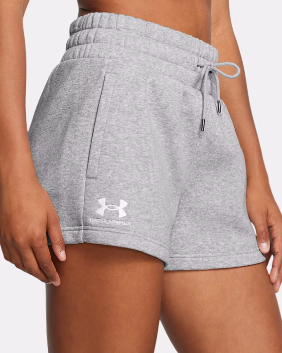 UA Icon Fleece Boxer Women's 7 cm Shorts