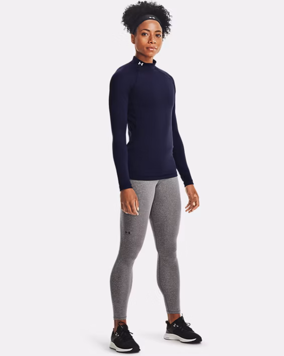 ColdGear® Women's Mock Neck Long Sleeve