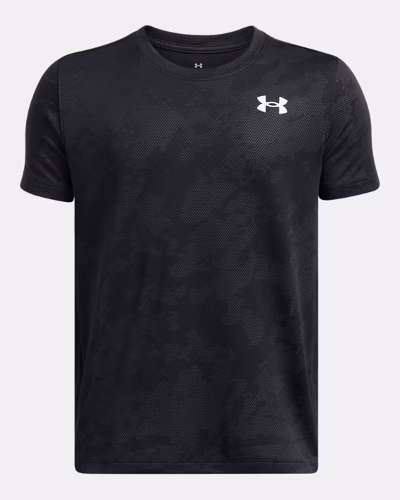 UA Tech™ Vent Jacquard Boys' Short Sleeve