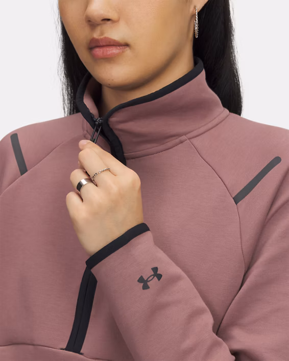 UA Unstoppable Fleece Women's ½ Zip