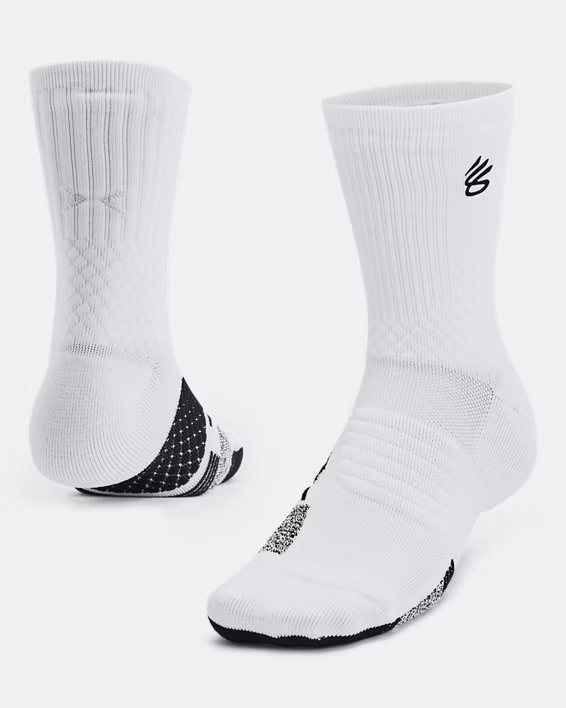 Curry ArmourDry™ Playmaker Unisex Mid-Crew Socks