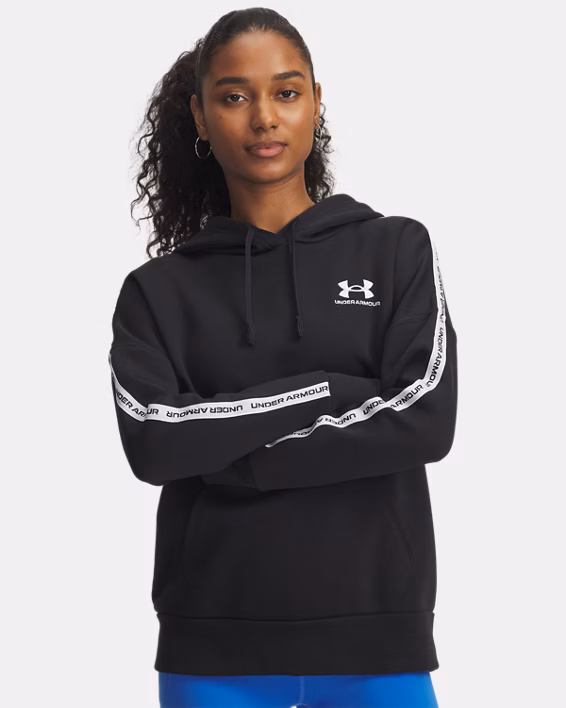 UA Icon Fleece Taped Women's Hoodie