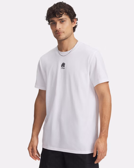 Curry Logo Heavyweight Men's T-Shirt