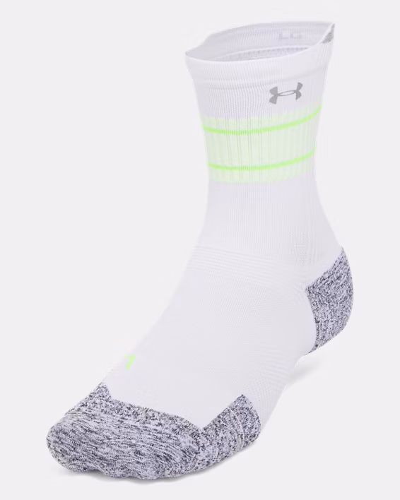 UA ArmourDry® Run Cushion Unisex 3-Pack Mid-Crew Socks