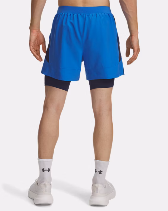 UA Launch Men's 2-in-1 13 cm Shorts