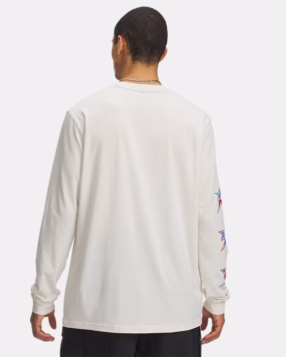 UA Stacked Stars Men's Long Sleeve