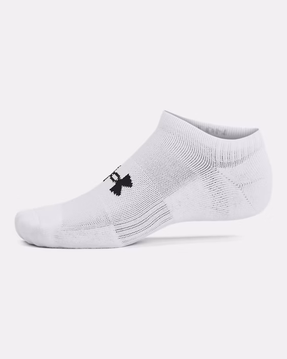 UA Training Cotton Unisex 3-Pack No Show Socks