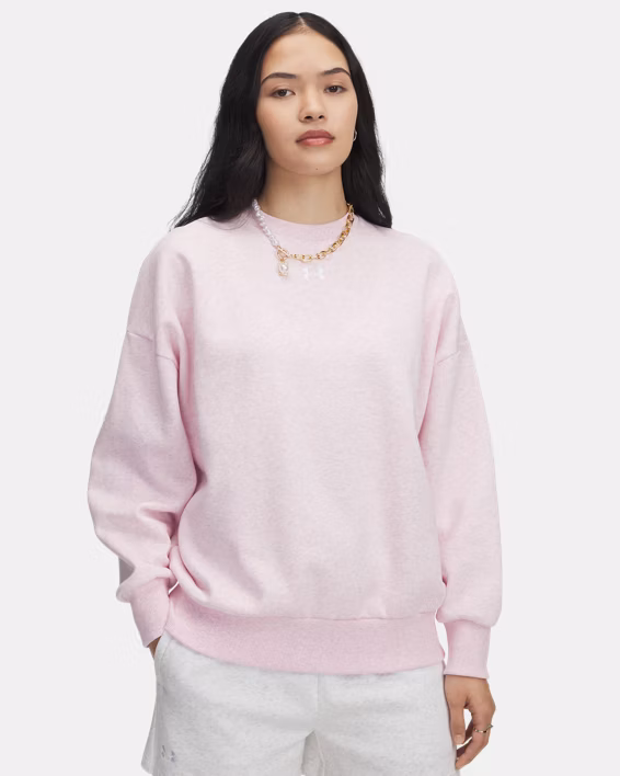 UA Rival Fleece Women's Oversized Crew