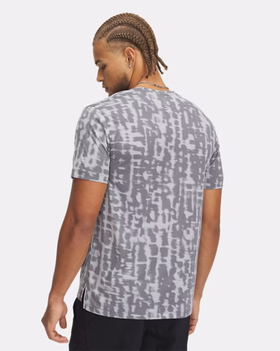 UA Launch Printed Men's Short Sleeve