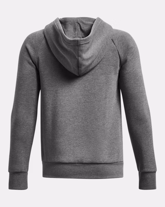 UA Rival Fleece Boys' Full-Zip Hoodie