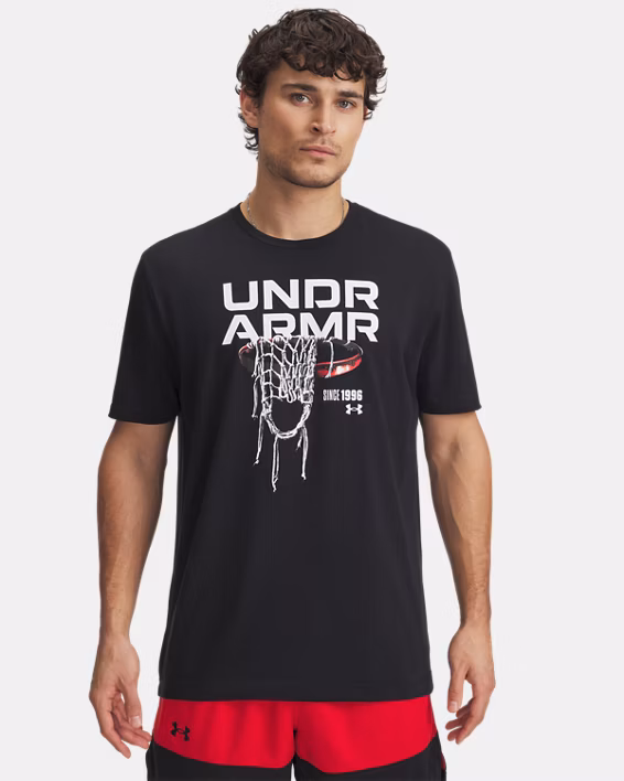 UA Hoops Net Men's Short Sleeve