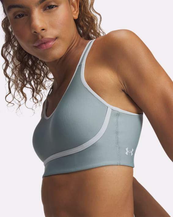 UA Infinity Mid Piped Women's Sports Bra