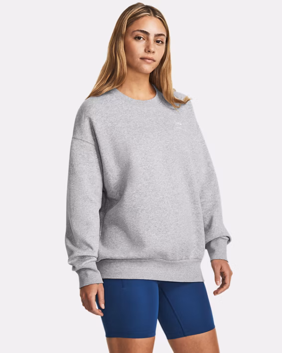 UA Icon Fleece Women's Oversized Crew