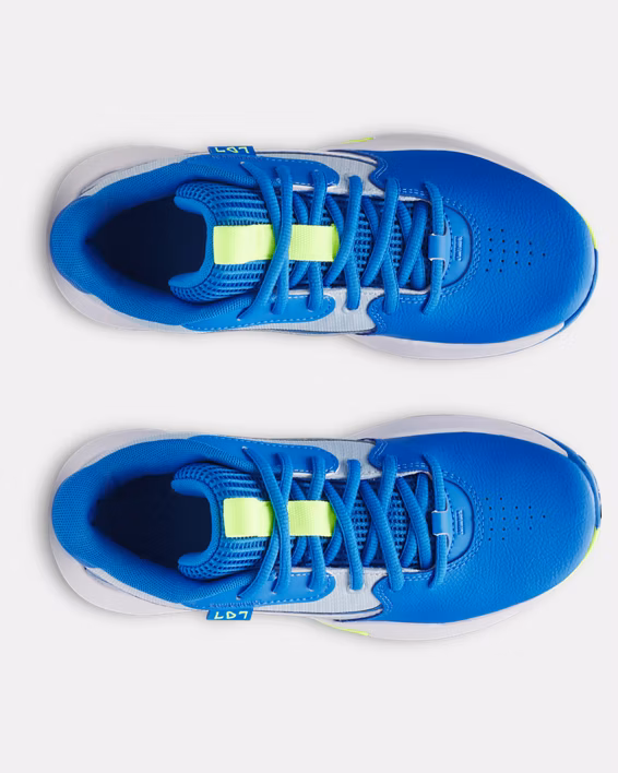 UA Lockdown 7 Grade School Basketball Shoes