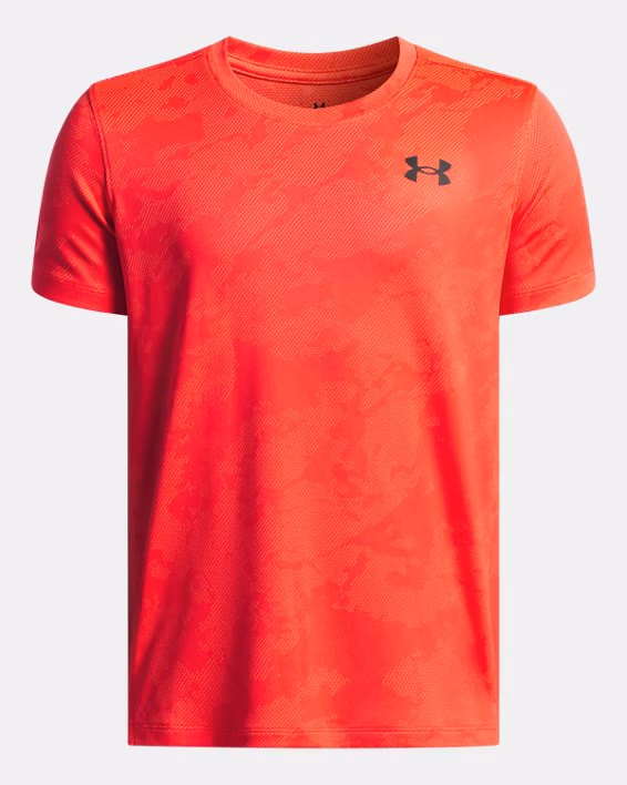 UA Tech™ Vent Jacquard Boys' Short Sleeve