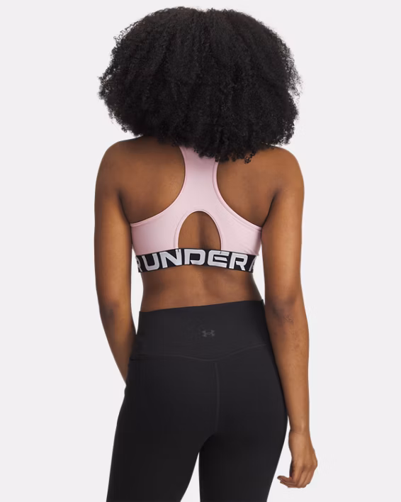 HeatGear® Armour Mid Branded Women's Sports Bra