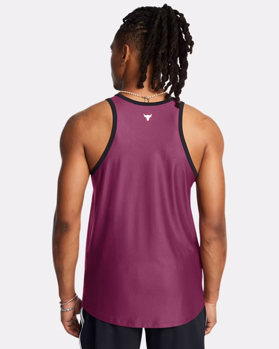 Project Rock Mesh Badge Of Honor Men's Tank