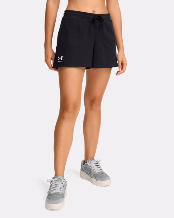 UA Rival Terry Women's 8 cm Shorts