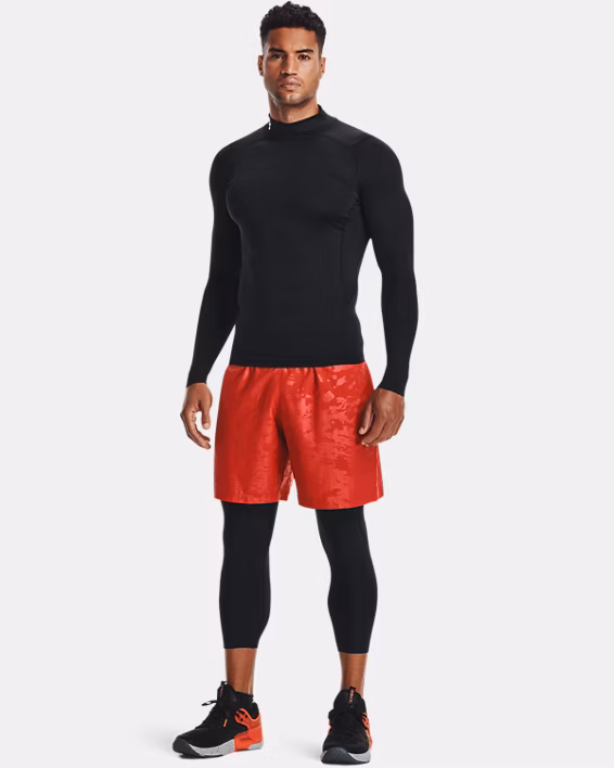 HeatGear® Men's Mock Long Sleeve