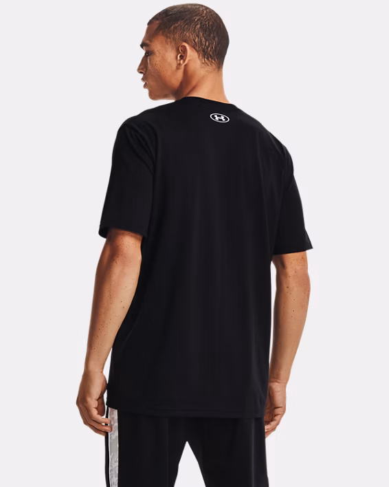 UA ABC Camo Boxed Logo Men's Short Sleeve