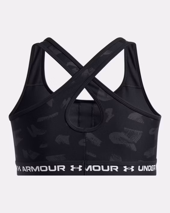Armour® Mid Crossback Print Women's Sports Bra