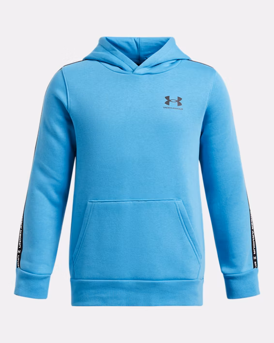 UA Icon Fleece Taping Boys' Hoodie