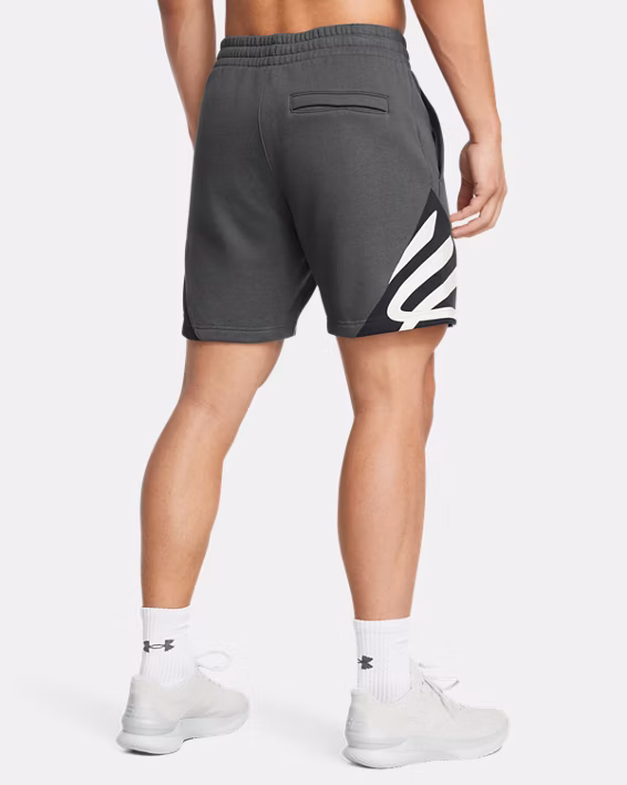 Curry Splash Fleece Men's 18 cm Shorts
