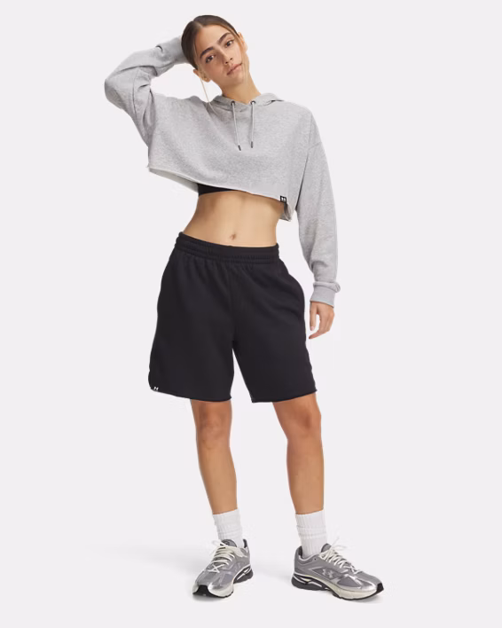 UA Icon Terry Long Women's 20 cm Shorts