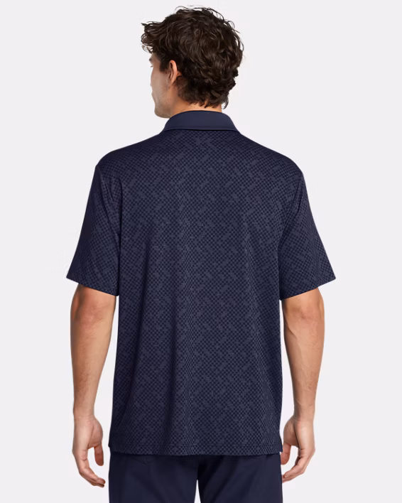 UA Playoff 3.0 Check Jacquard Men's Polo