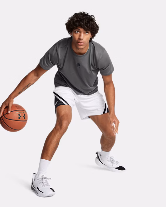 Curry Logo Heavyweight Men's T-Shirt