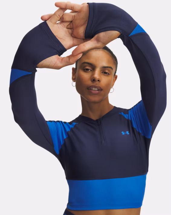 HeatGear® Rib Women's ¼ Zip