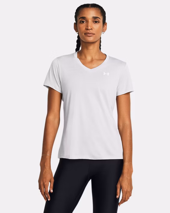 UA Tech™ Twist Women's V-Neck Short Sleeve