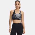 Armour® Mid Crossback Printed Women's Sports Bra