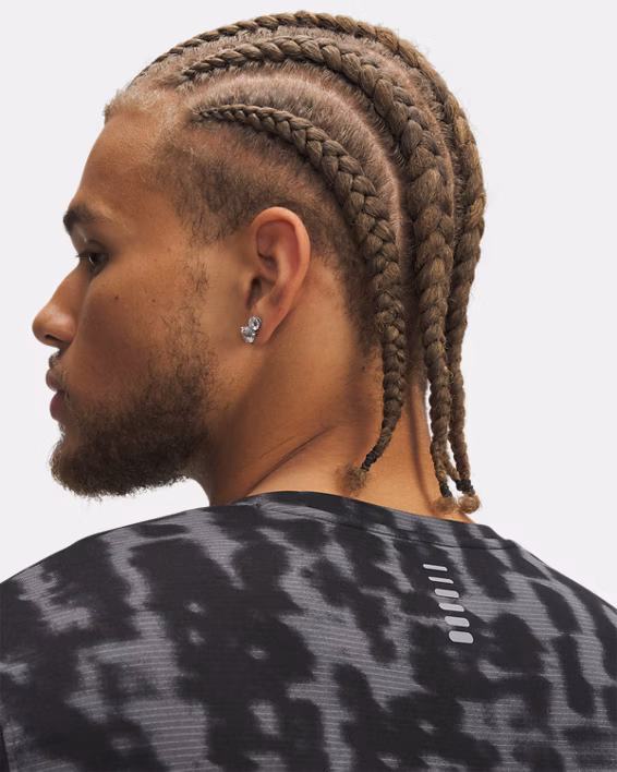 UA Launch Printed Men's Short Sleeve