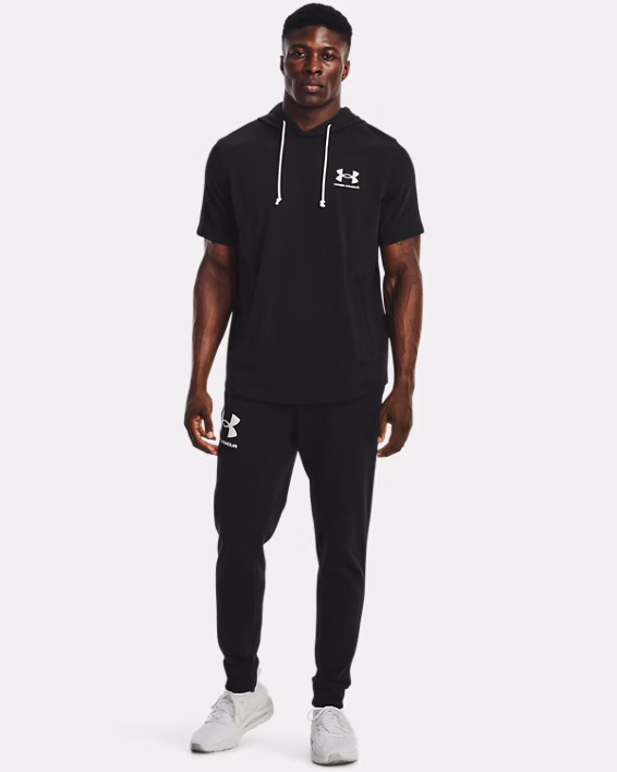 UA Rival Terry Men's Short Sleeve Hoodie