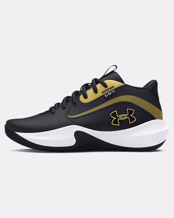 UA Lockdown 7 Grade School Basketball Shoes