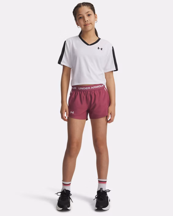 UA Tech™ Play Up Girls' Shorts
